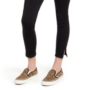 1822 Denim High Waist Slit Cuff Butt Lift Skinny Jeans